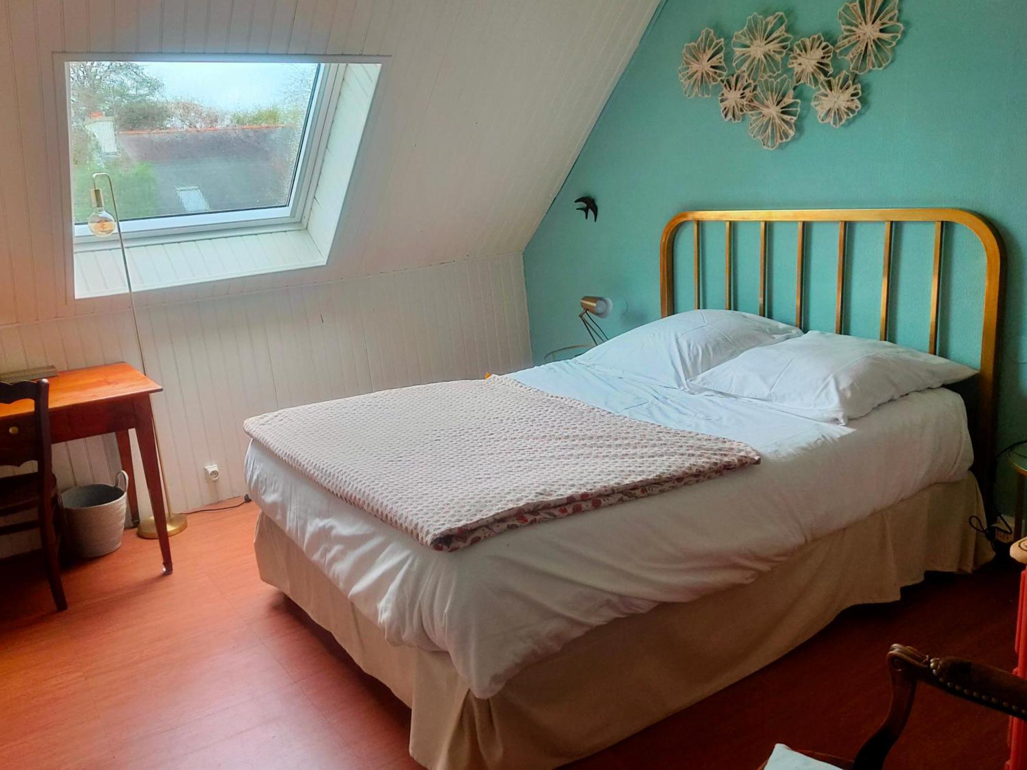 Chambres D'Hotes Et Gite D'Etape Avel Glaz Morlaix Szoba fotó